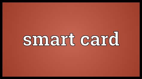 smart card meaning in kannada|Smart Card Meaning In Kannada .